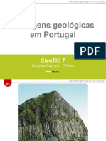 CienTic7- A5 Paisagens geológicas em Portugal