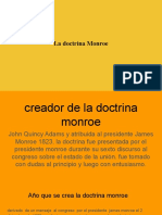 La Doctrina Monroe