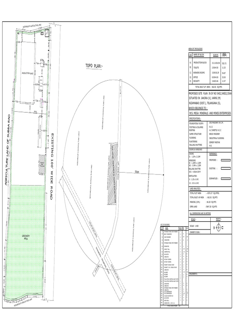 Neighbour's Agriculture Land Topo Plan | PDF | Queensland Heritage ...