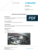 Field Replacement Procedure: SAILOR 100 GX - BUC Cable Replacement