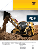 Технические характеристики CAT 432 F PDF