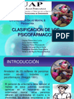 Clasificacindelospsicofrmacos 120519203935 Phpapp01 1 PDF