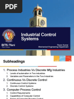 Industrial Control Systems: BITS Pilani