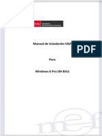 Manual de Instalar Clientes W8 - 64 - Bits