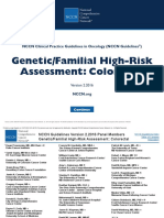 Guias NCCN Manejo S. Lynch y Colorectales Hereditarios.