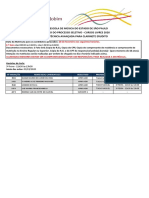 Resultado seleção clarinete EMESP