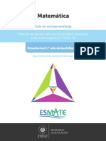 Guía para estudiantes de matemáticas durante la emergencia COVID-19