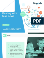 Dealing With Fake News: Reading