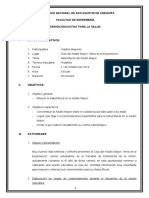 Sesion Educativa Salud Bucal Del Adulto Mayor