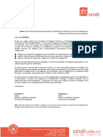 Carta Presentacion Drogueria