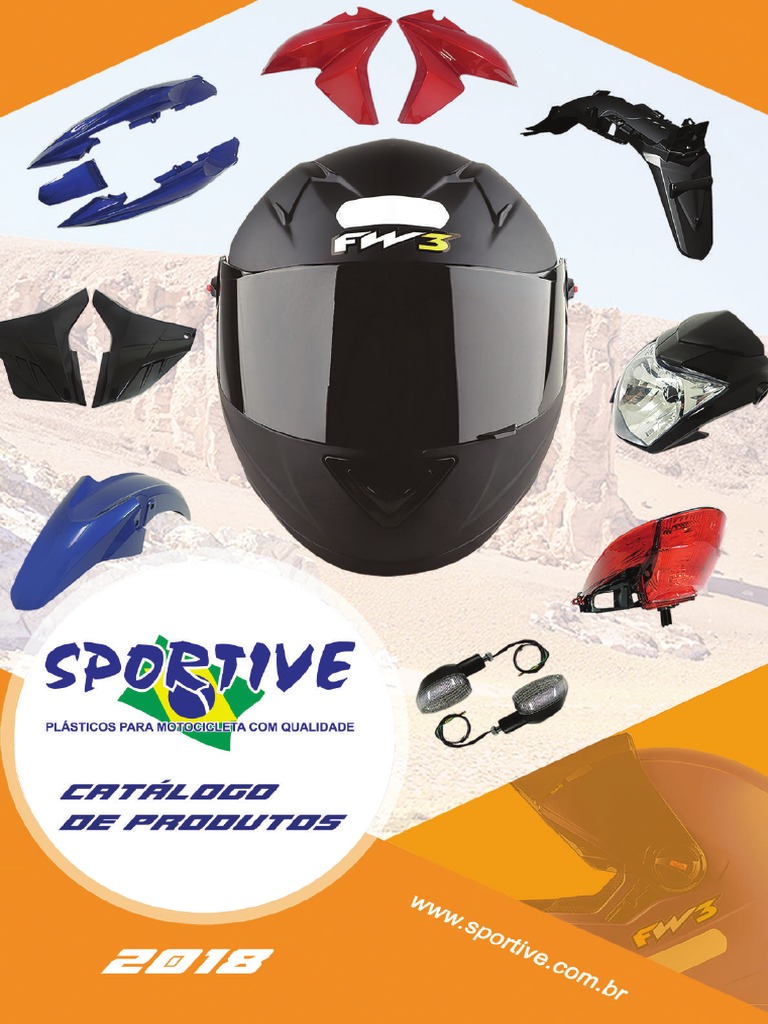 Catálogo de Peças Sportive para Motos | PDF