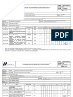 Programa Del Sistema de Gestion Integrado: Código SGI-F-02-03-04 Versión: 01 Fecha: Página 1 de 4