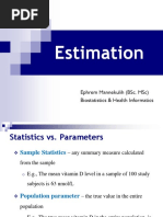 Inferential Estimation