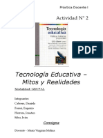 Práctica Docente - Tecnología Educativa