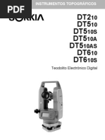 Download Manual de Instrucciones de Teodolitos Sokkia by ronalexanderful SN46095719 doc pdf