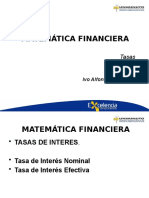 Tasa Nominal y Efectiva en Finanzas | PDF | Interés | Interés compuesto