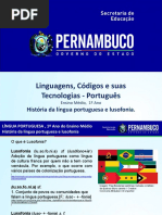 História da língua portuguesa e lusofonia.