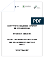 Investigador Manufactura Avanzada.