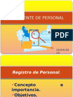 UNIDAD VI Expediente de Personal 6.4