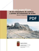 Riesgo en Canteras y Plantas de Aridos PDF