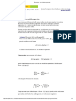 Ecuaciones en Variables Separadas PDF