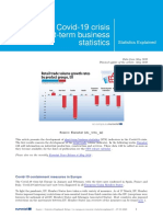 Impact of Covid-19 Crisis On Short-Term Business Statistics