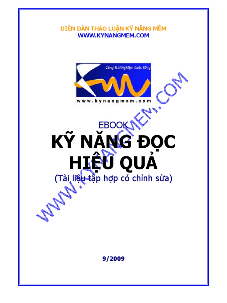 Ky Nang Doc Hieu Qua (KNM) | PDF
