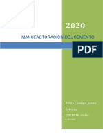 Proceso de fabricación del cemento