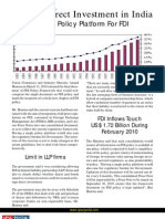 Magazine Article Foreign Direct Investment in India WWW - Upscportal