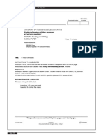 KET University of Cambridge ESOL Examination.