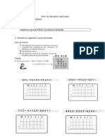 GUIA DE REFUERZO Decimales