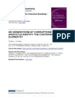 Crowley - de - Generatione - Et - Corruptione - 2.3 - Contraios Como Elemento PDF