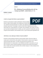 El Diván Siglo XXI Mañana La Mundialización de Los Divanes Hacia El Cuerpo PDF