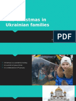 The Christmas in Ukrainian Families