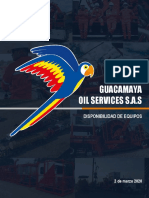 Ubicacion de Equipos Gucamaya Oil Services S PDF