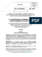 Política P. de Juventudes Boyacá 2019-2030 PDF