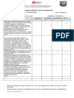 Formato Priorización de Objetivos Matematica