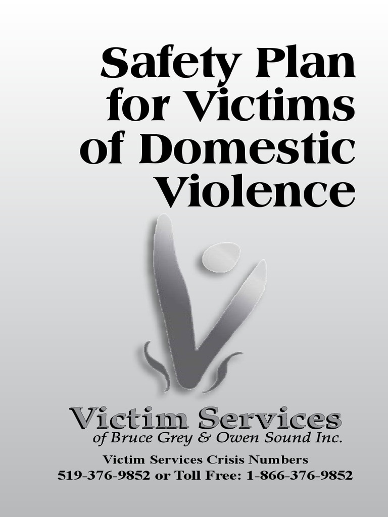 Domestic Violence Safety Plan | PDF | Domestic Violence | Violence