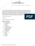 Evaluación Unidad IV - 5° Básico Lenguaje - Anual PDF