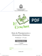 Guia de Planejamento e Orientações Didáticas - Professor - 5 Ano