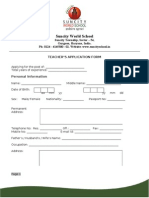 Application Form