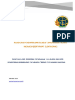 Panduan Akun Tanda Tangan Elektronik Individu (Sertifikat Elektronik) PDF