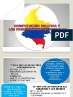 Principios fundamentales de la Constitución Colombiana