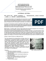 Lectura Sobre Descubrimiento de La Celula PDF