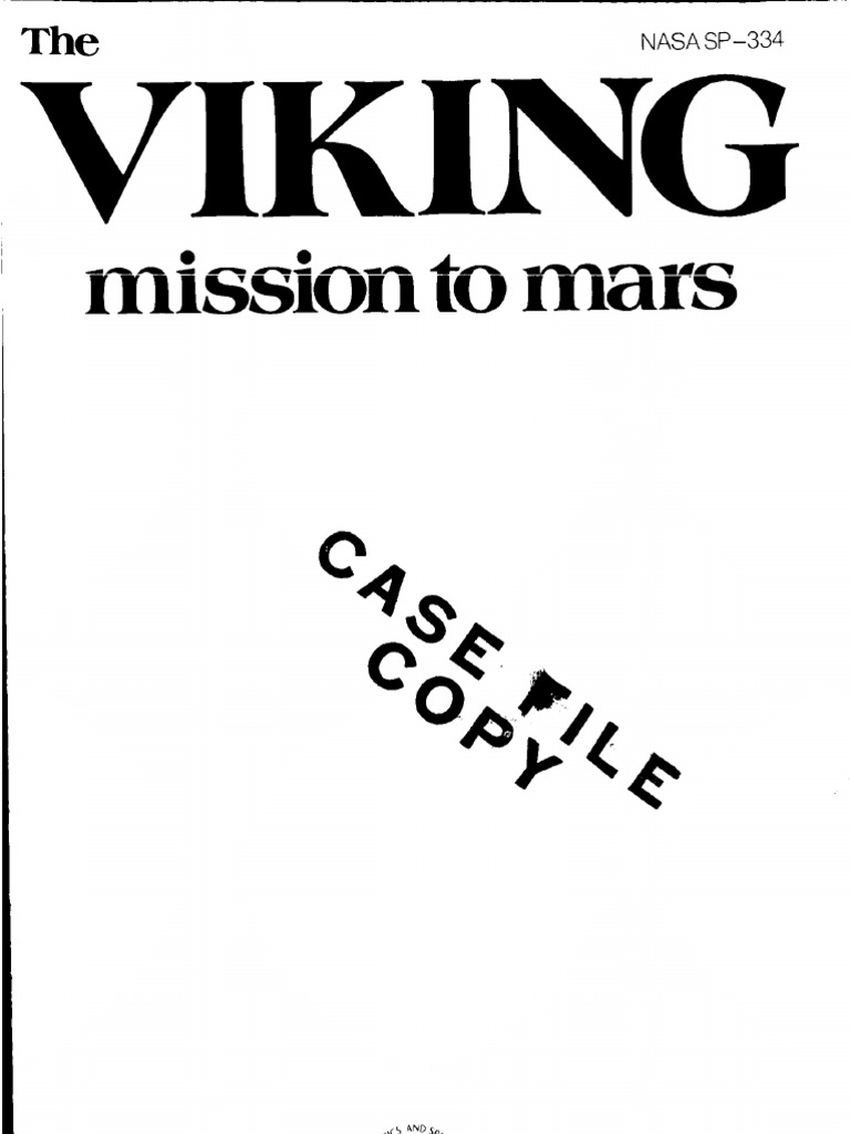 Viking Mission to Mars Overview | PDF | Mars | Lander (Spacecraft)