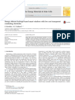 Solar Energy Materials & Solar Cells: S. Kiruthika, G.U. Kulkarni