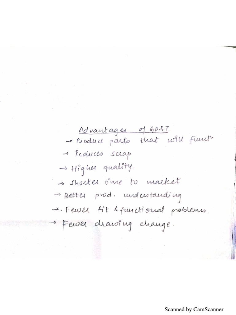 GD&T Notes | PDF