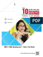 Unit 2 - KHÓA 10 BUỔI ONLINE MIỄN PHÍ TOEIC 4 KỸ NĂNG. MS HOA TOEIC PDF