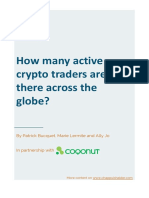 How Many Active Crypto Traders Are There Across The Globe?: by Patrick Bucquet, Marie Lermite and Ally Jo