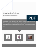 Kashmir Colors
